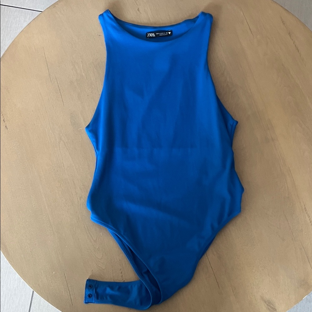 Zara Vibrant Blue Bodysuit
